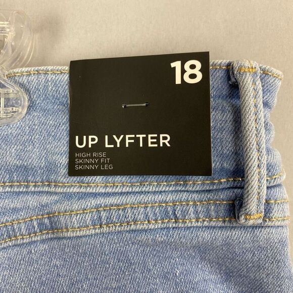 Forever 21 The Up Lyfter Jeans Women’s Size 18 High Rise Skinny Fit - Picture 9 of 13